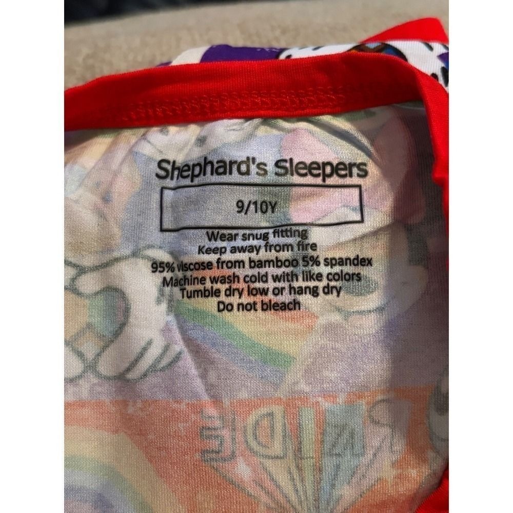 Disney Pride Shephard's Sleepers Kids PJ‎ Set Love Wins Mickey Stitch 9/10y - Picture 10 of 10